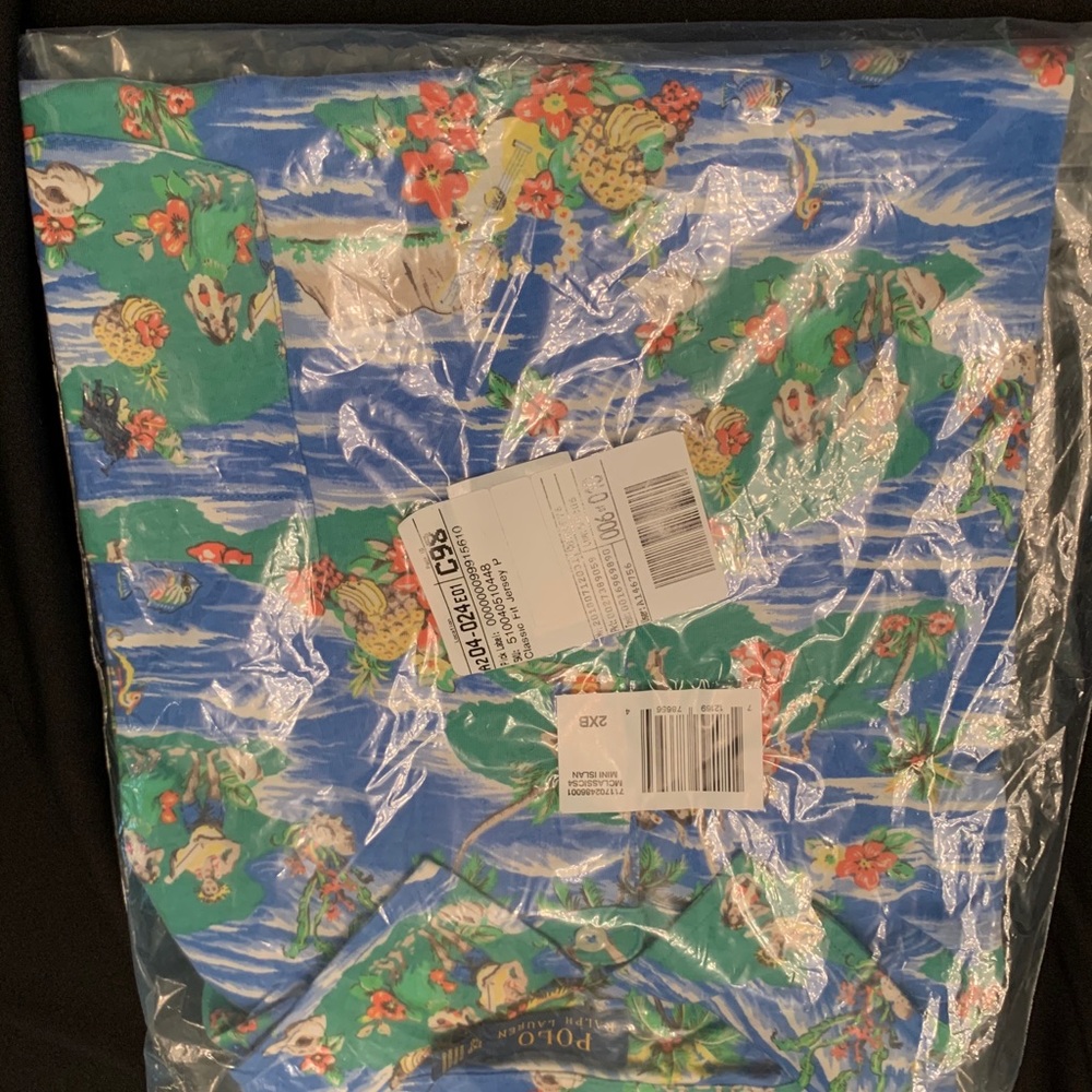 Hawaiian printed shirt